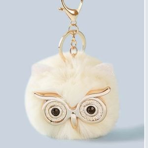 New fluffy owl keychain
